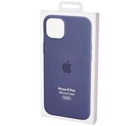 Apple Coque en Silicone avec MagSafe pour iPhone 15 Plus - Bleu Orage