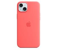 Apple Coque en Silicone avec MagSafe pour iPhone 15 Plus - Goyave