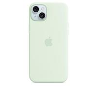 Apple Coque en Silicone avec MagSafe pour iPhone 15 Plus - Menthe Douce