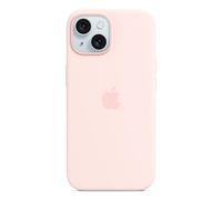 Apple Coque en Silicone avec MagSafe pour iPhone 15 - Rose pâle