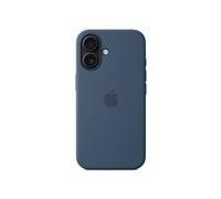 Apple - Coque de protection pour téléphone portable - compatibilité avec MagSafe - silicone - denim - pour iPhone 16