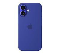 Apple Coque en silicone avec MagSafe pour iPhone 16 - Outremer