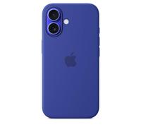Apple Coque en silicone avec MagSafe pour iPhone 16 - Outremer