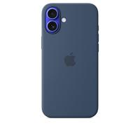 Apple Coque en Silicone avec MagSafe pour iPhone 16 Plus - Denim