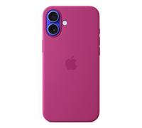 Apple Coque en silicone avec MagSafe pour iPhone 16 Plus - Fuchsia