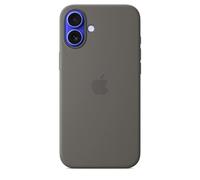 Apple Coque en Silicone avec MagSafe pour iPhone 16 Plus - Gris minéral