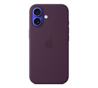 Apple Coque en silicone avec MagSafe pour iPhone 16 - Prune Apple iPhone 16