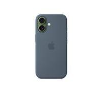 Apple coque en silicone avec MagSafe pour iPhone 17 - Bleu maritime