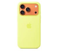 Apple Coque en Silicone avec MagSafe pour iPhone 17 Pro - Jaune Fluo