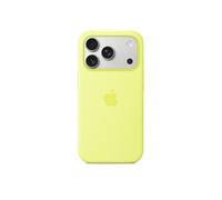 Apple Coque en silicone avec MagSafe pour iPhone 17 Pro - Jaune fluo
