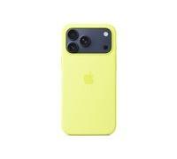 Apple Coque en silicone avec MagSafe pour iPhone 17 Pro Max – Jaune fluo