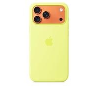 Coque APPLE iPhone 17 Pro Max MagSafe silicone Jaune