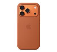Apple Coque en silicone avec MagSafe pour iPhone 17 Pro Max Terracotta Orange