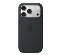 Apple Coque en silicone avec MagSafe pour iPhone 17 Pro Noir Noir