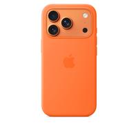 Apple Coque en silicone avec MagSafe pour iPhone 17 Pro Orange Orange