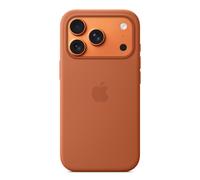 Apple Coque en silicone avec MagSafe pour iPhone 17 Pro Terracotta Orange