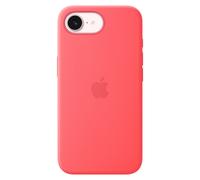 Apple Coque en silicone avec MagSafe iPhone 17e Bright Guava Rose