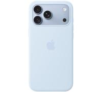 Apple Coque en silicone avec MagSafe pour iPhone 18 Pro Max - Bleu lumineux pour Apple iPhone 18 Pro Max
