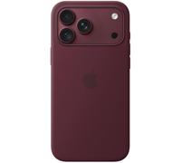 Apple Coque en silicone avec MagSafe pour iPhone 18 Pro Max - Bordeaux pour Apple iPhone 18 Pro Max