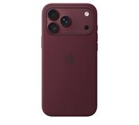 Apple Coque en silicone avec MagSafe pour iPhone 18 Pro Max Burgundy Rouge foncé