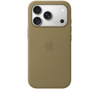 Apple Coque en silicone avec MagSafe pour iPhone 18 Pro - Olive pour Apple iPhone 18 Pro