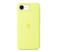 Coque APPLE iPhone 16e silicone Jaune fluo