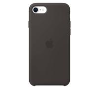 Apple Coque en silicone iPhone SE (2022 / 2020) Midnight Noir