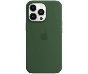 Apple Coque en silicone MagSafe iPhone 13 Pro Max Clover Vert