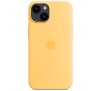 Apple Coque en silicone MagSafe iPhone 14 Sunglow Jaune