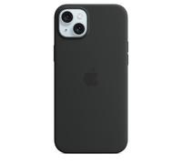Apple Coque en silicone MagSafe iPhone 15 Plus Black Noir