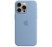 Apple Coque en silicone MagSafe iPhone 15 Pro Max Winter Blue Bleu