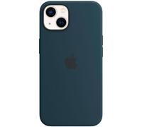 Apple Coque en silicone pour iPhone 13 – MagSafe officielle – Bleu Abyssal