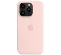 Apple Coque en silicone MagSafe pour iPhone 14 Pro Chalk Pink Rose