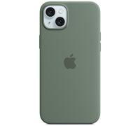 Apple Coque en silicone MagSafe pour iPhone 15 Plus Cypress Vert