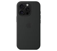 Apple Coque en silicone MagSafe pour iPhone 16 Pro Noir Noir