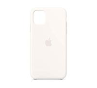 Apple Coque en silicone iPhone 11 Blanc Blanc