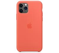 Apple Coque en silicone pour iPhone 11 Pro Clementine Orange Orange