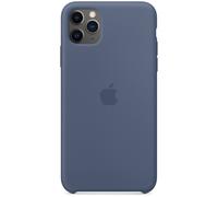 Apple Coque en silicone pour iPhone 11 Pro Max Alaskan Blue Bleu foncé