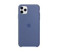 Apple Coque en Silicone (pour iPhone 11 Pro Max) - Bleu Lin