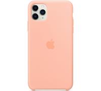 Apple Coque en silicone pour iPhone 11 Pro Max Grapefruit Rose