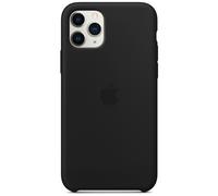 Apple Coque en silicone pour iPhone 11 Pro Max Noir Noir