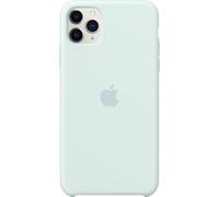 Apple Coque en silicone pour iPhone 11 Pro Max Seafoam Bleu