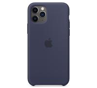 Apple Coque en silicone pour iPhone 11 Pro Midnight Blue Bleu