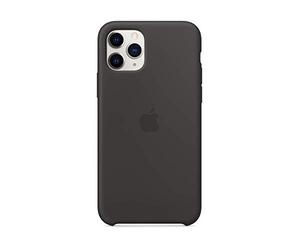 Apple Coque en Silicone (pour iPhone 11 Pro) - Noir