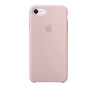 Apple Coque en silicone pour iPhone SE (2022 / 2020) / 8 / 7 Pink Sand Rose