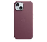 Apple Coque en Tissage Fin avec MagSafe pour iPhone 15 - Mûre