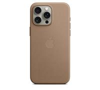 Apple Coque en Tissage Fin avec MagSafe pour iPhone 15 Pro Max - Taupe
