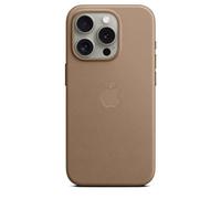 Apple Coque en Tissage Fin avec MagSafe pour iPhone 15 Pro - Taupe