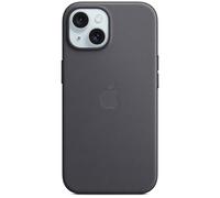 Apple Coque FineWoven MagSafe iPhone 15 Noir Noir
