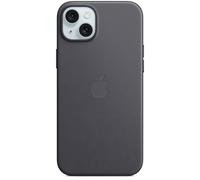 Apple Coque FineWoven MagSafe pour iPhone 15 Plus Noir Noir